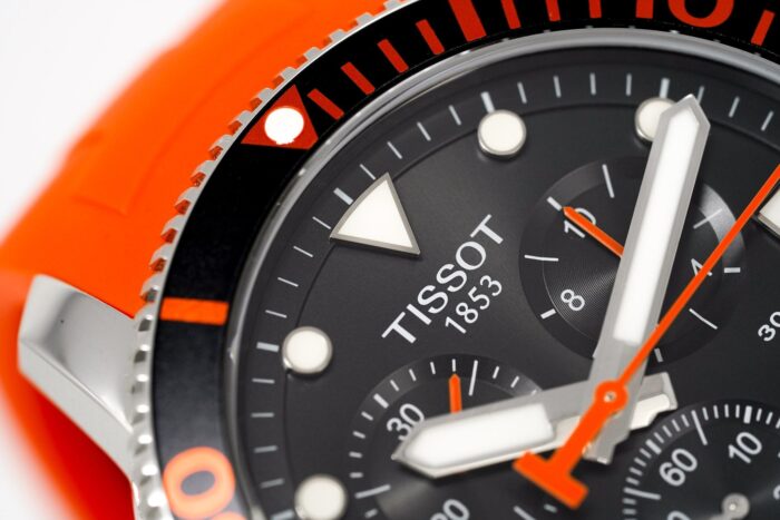 Tissot Chronograph Watch SEASTAR 1000 Orange - T120.417.17.051.01 - Image 4